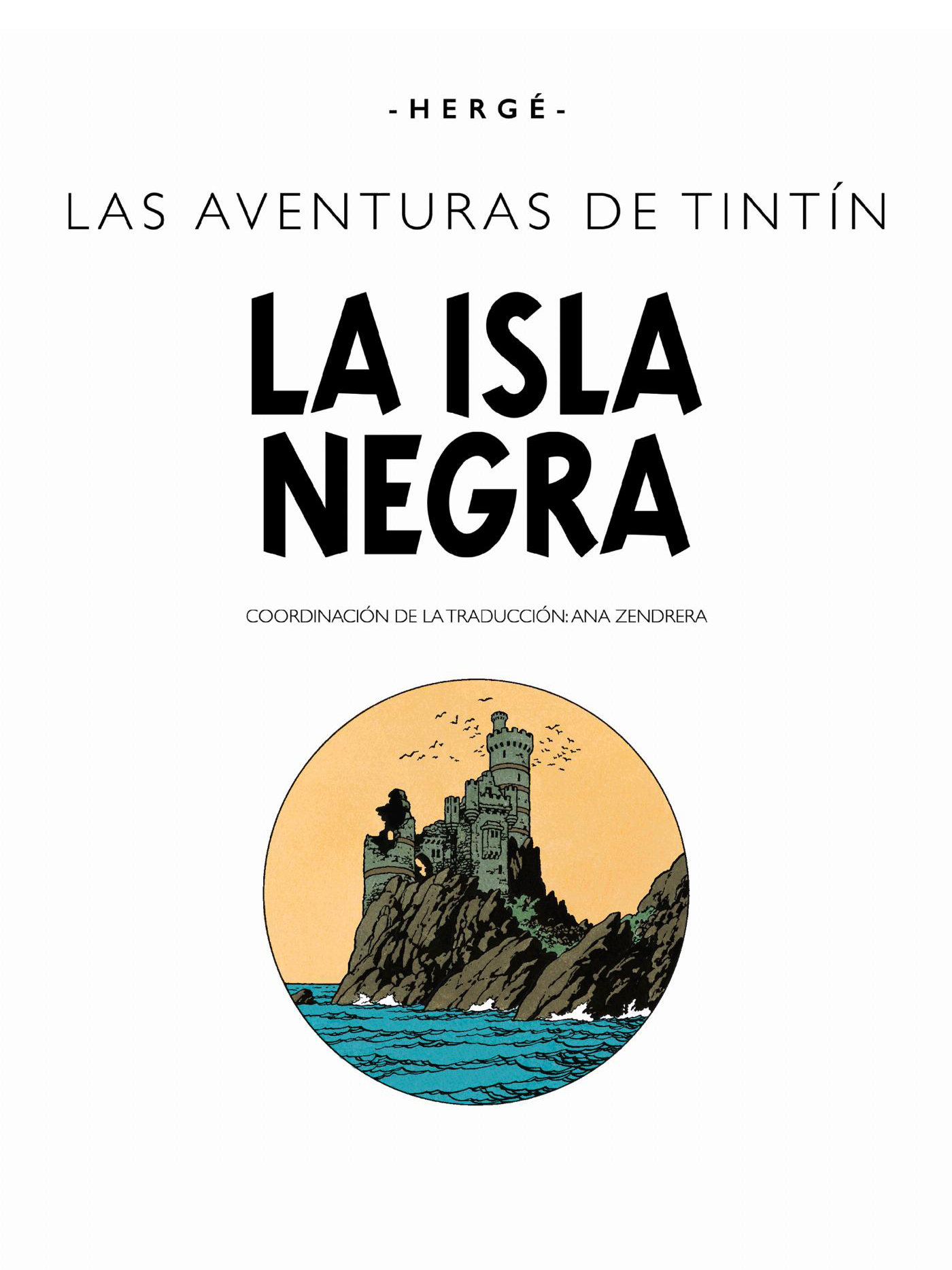 L'Île Noire - page titre